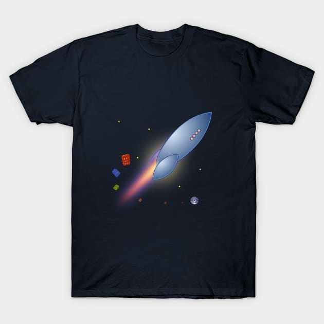 Packed My Bags for Outer Space T-Shirt by vivachas